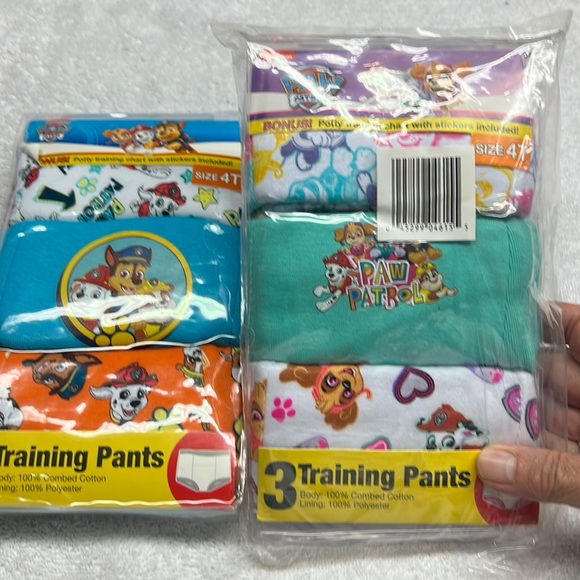 Accessories 72 Paw Patrol Training Pants 6pr Sz 4t Nip Poshmark